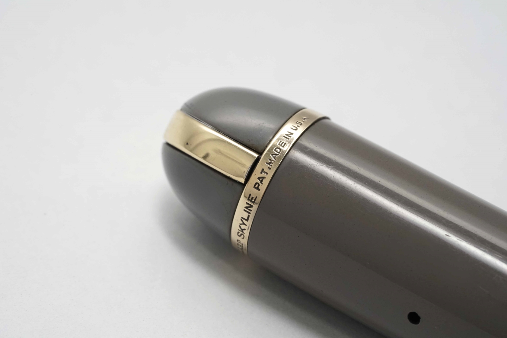 Stylo Plume Wahl Eversharp Skyline - Couleur Grise, Rare, D'occasion En Excellent état